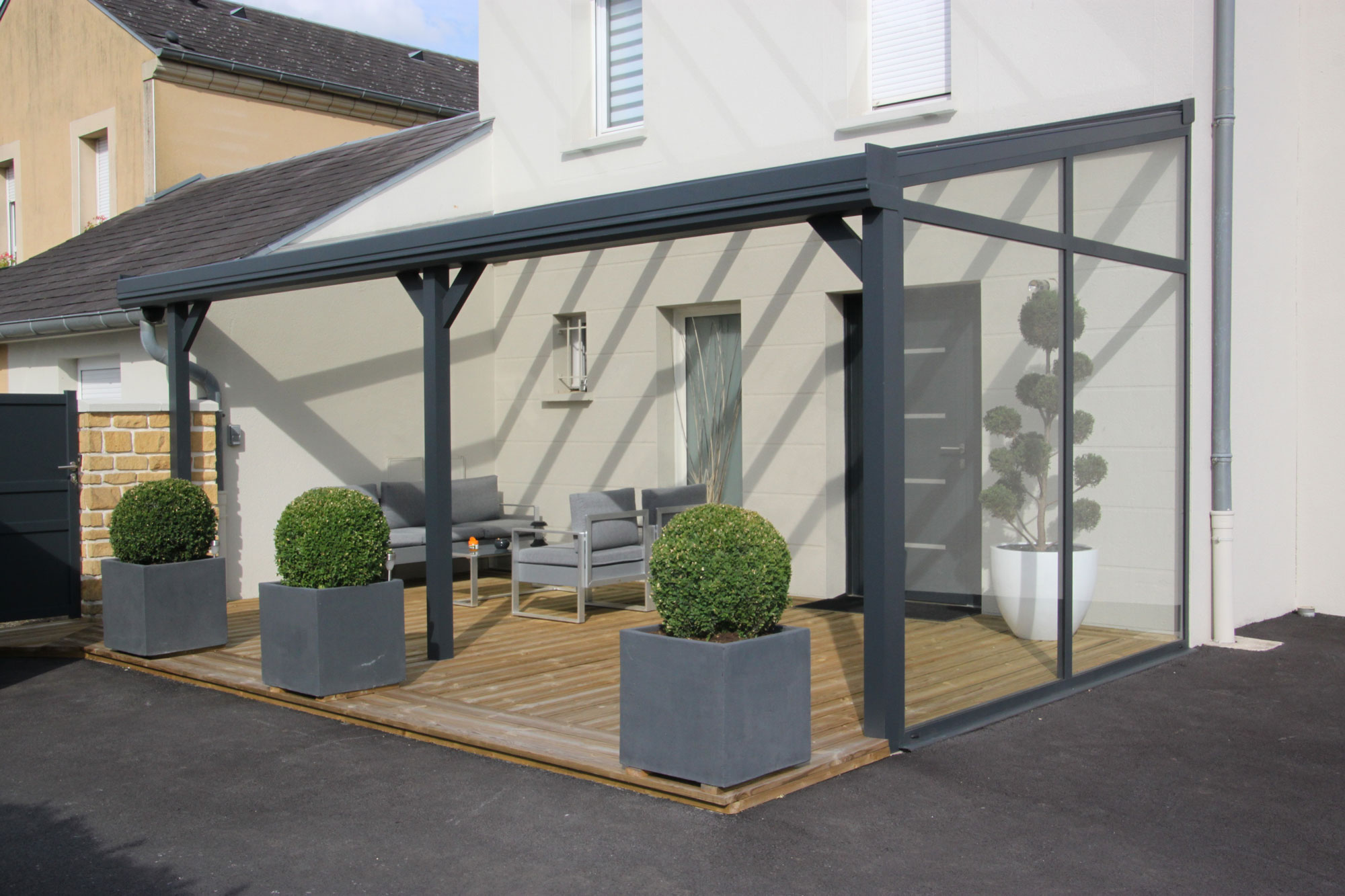 M2N Ardennes - véranda aluminium
